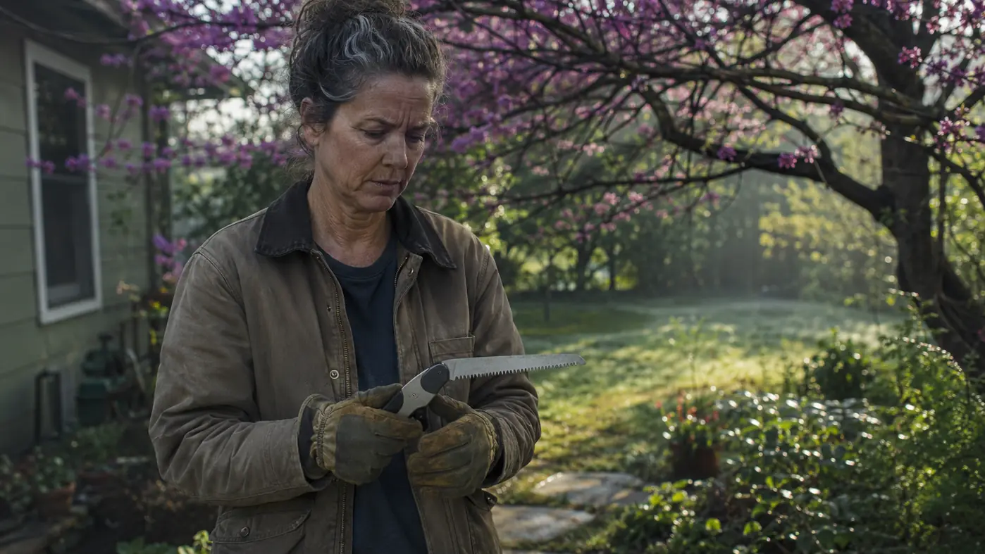How to Trim Overgrown Branches Fast With a Folding Pruning Saw