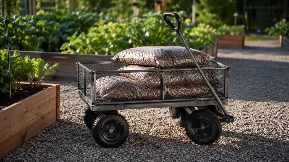 Steel Garden Cart vs. Plastic Wheelbarrow: Which Hauls Better for Small Yards